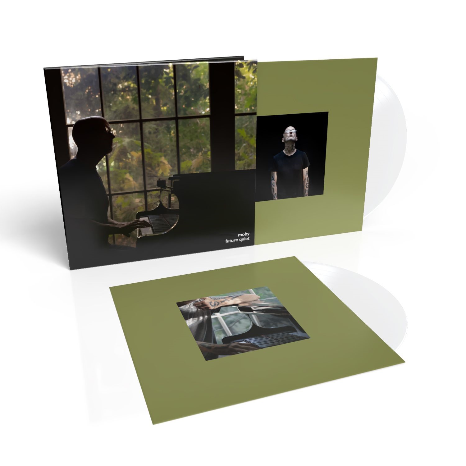 Future Quiet Doppio Vinile Lp Trasparente, Gatefold Sleeve, Printed Iinners